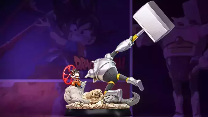 GOKU VS TAMAGAMI 3D print model