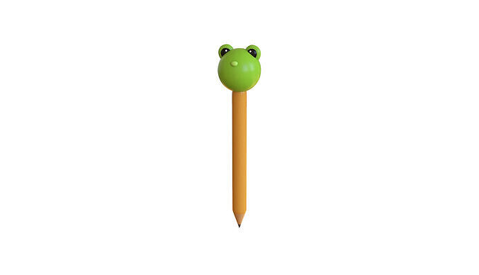 Pencil Frog school supplies 