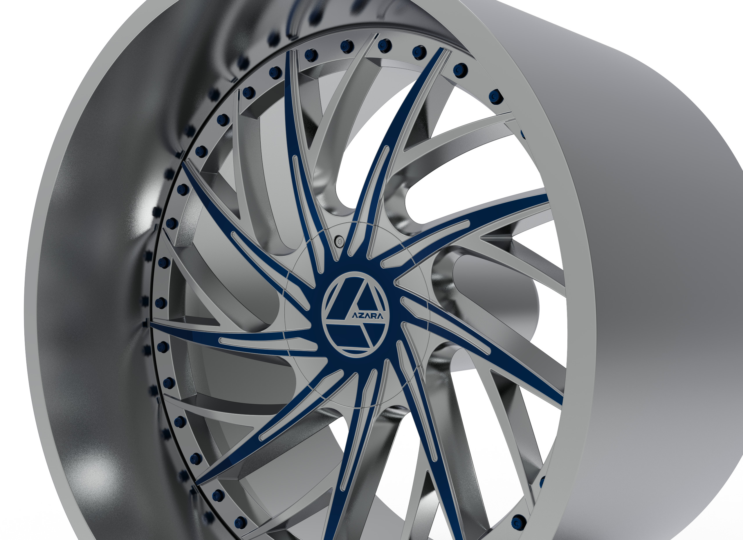 AZARA AZA-516 WHEEL 3D PRINT MODEL 3D print model_2