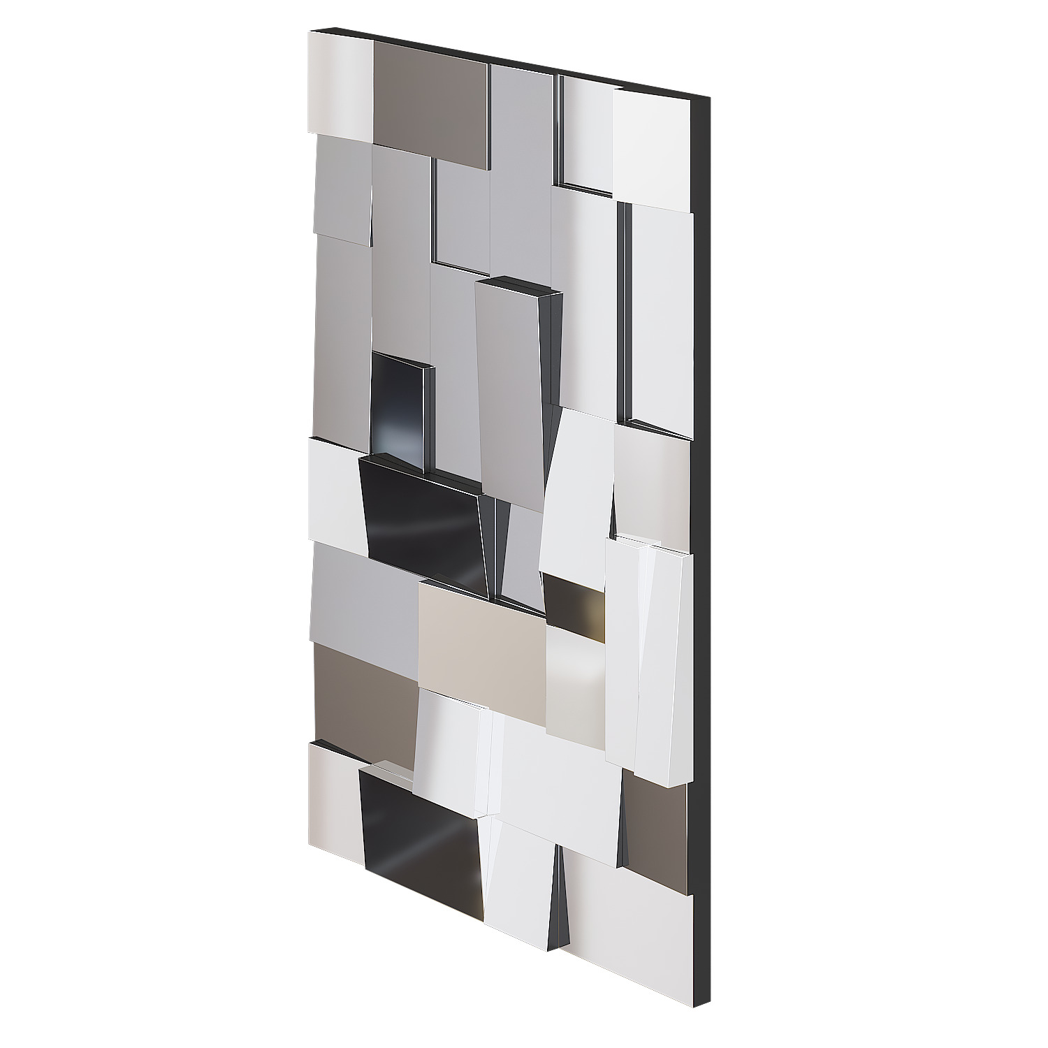 Geometric mirror Lusito by La Redoute 3D model_1