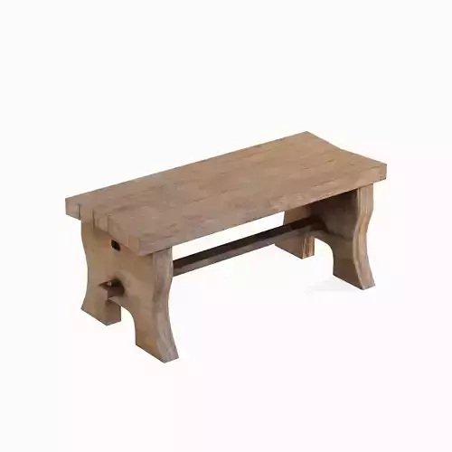 Medieval Blacksmith Bench 04