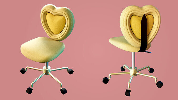 Chair MAYA Low-poly 3D model