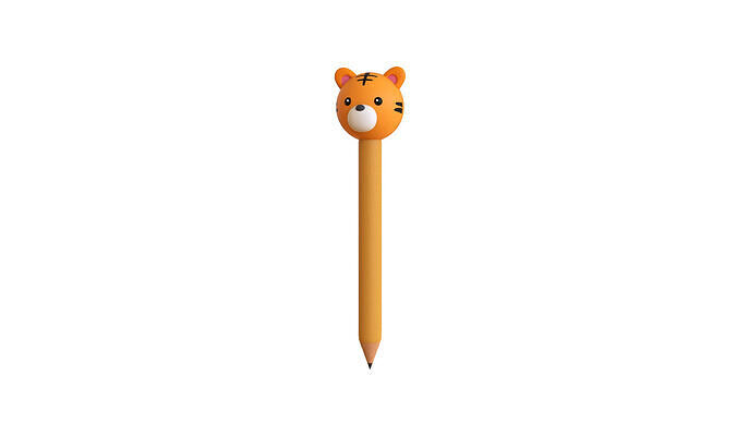 Pencil Tiger school supplies 