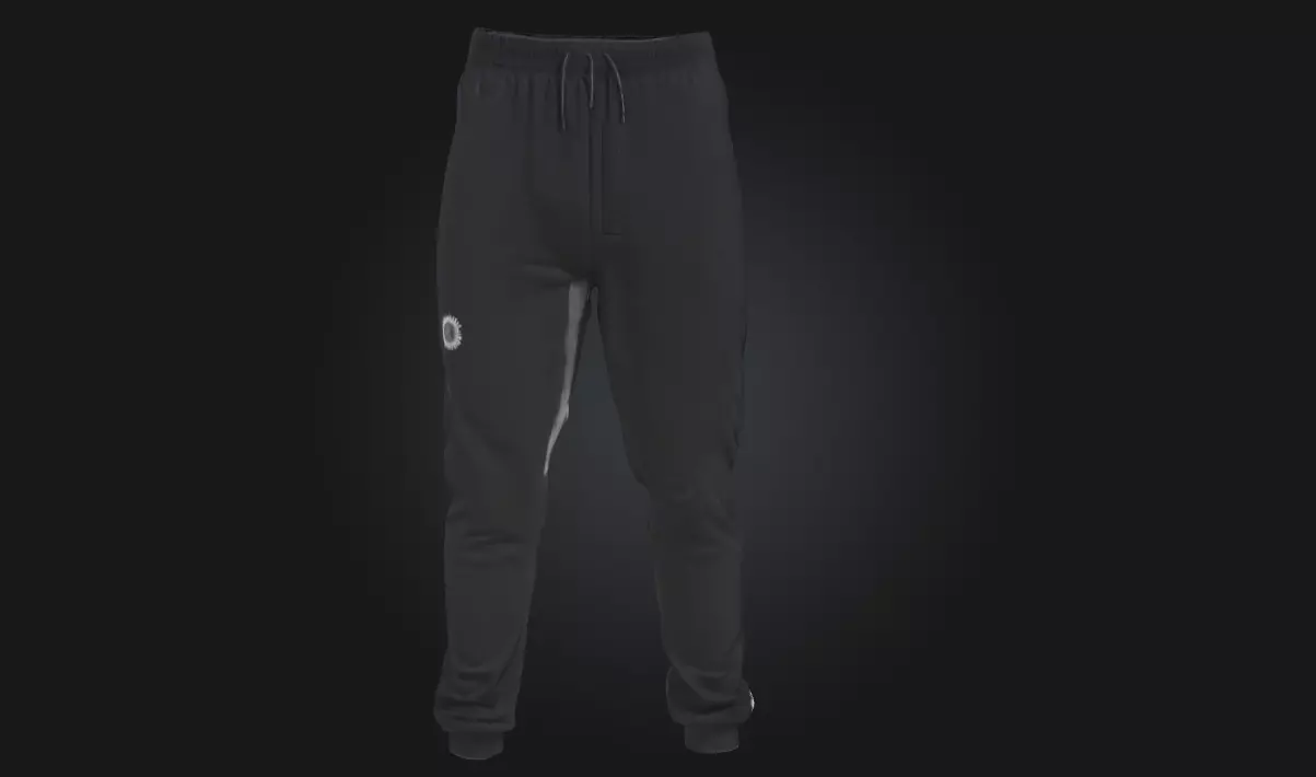 Black Joggers Design Casual Sportswear Model for Urban 3D model