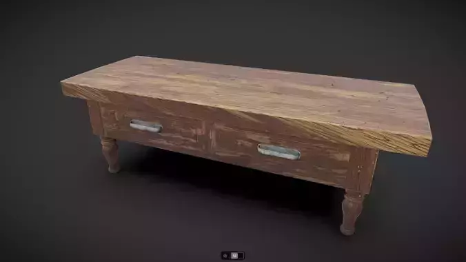 Korean Old Low Table