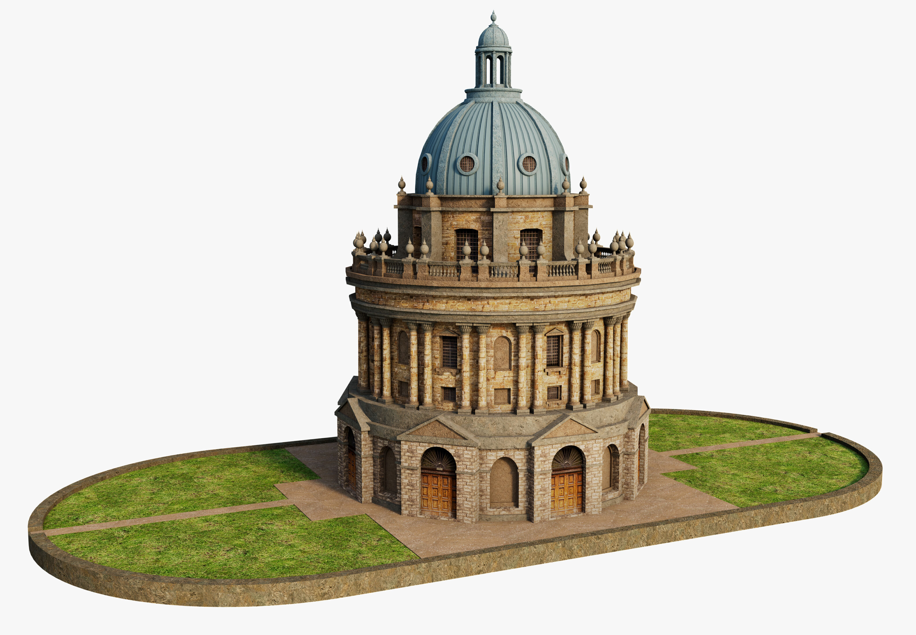 Bodleian Library 3D model