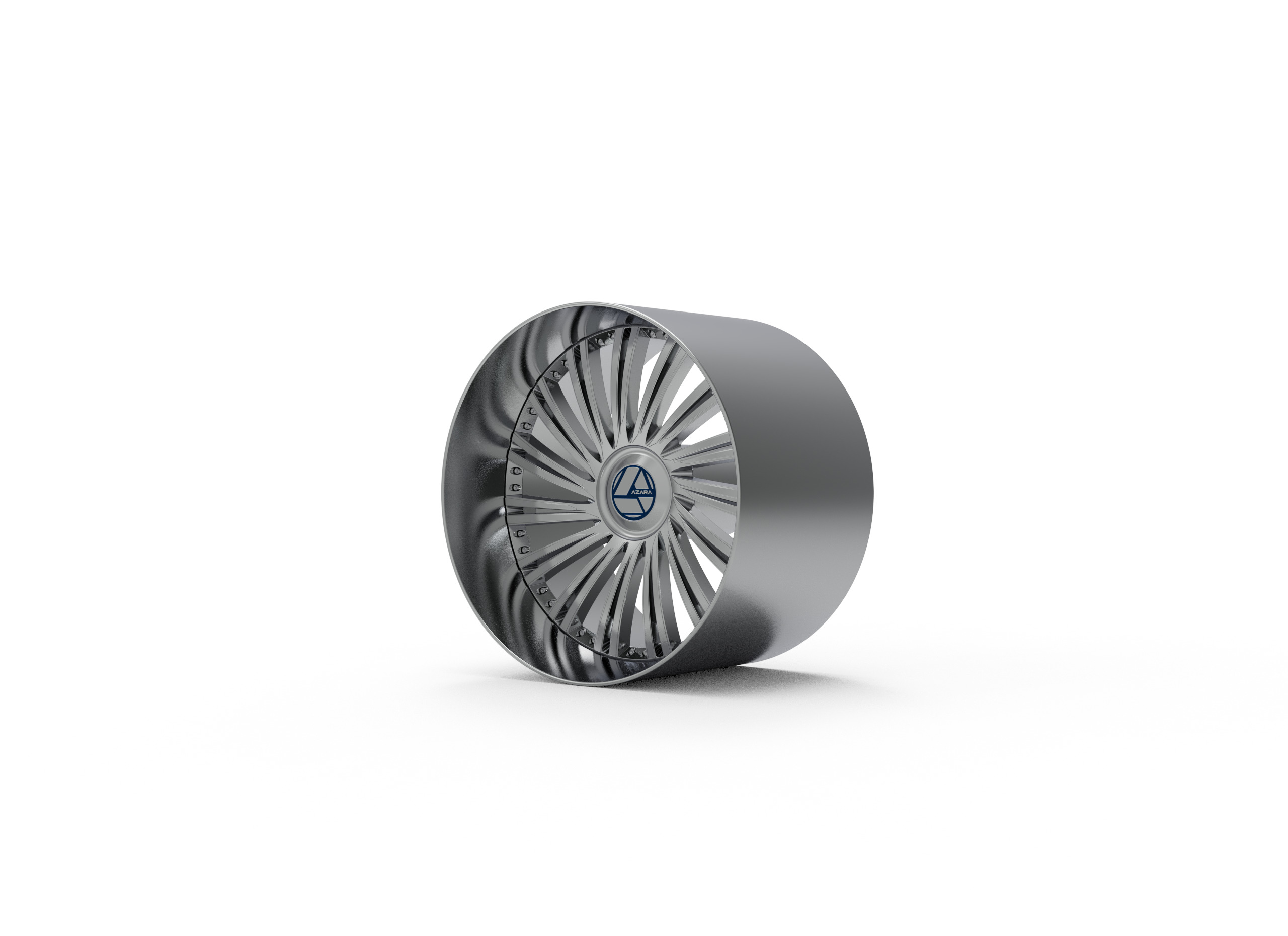 AZARA AZX-102 WHEEL 3D PRINT MODEL 3D print model_1