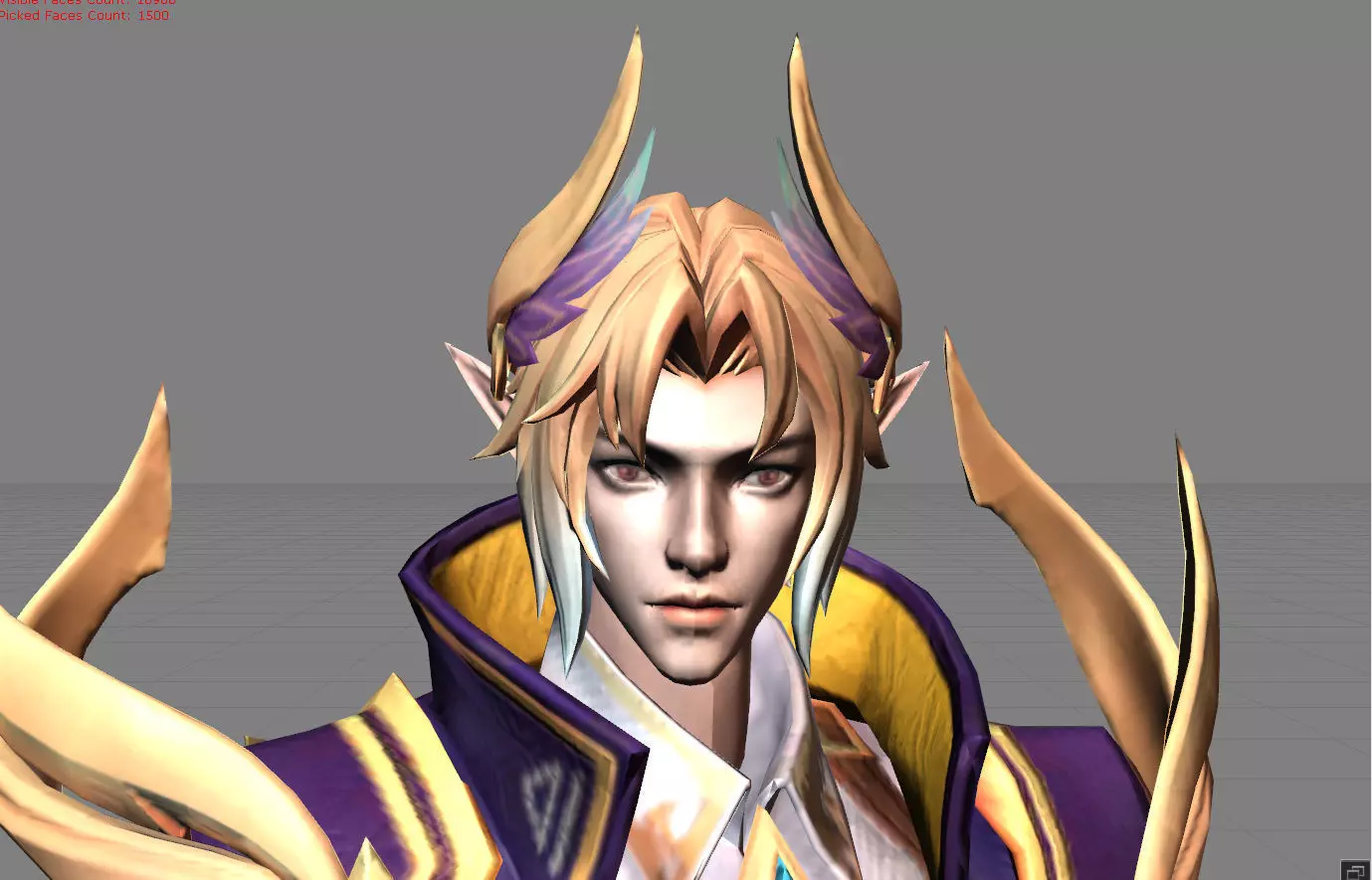 Estes Arcane Magistrate Low-poly 3D model