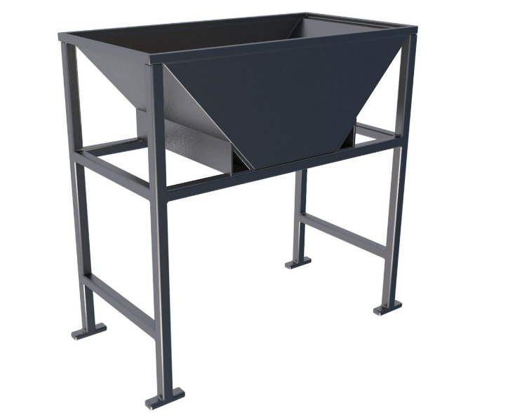 Grain Storage Bins Collection 3D model_2