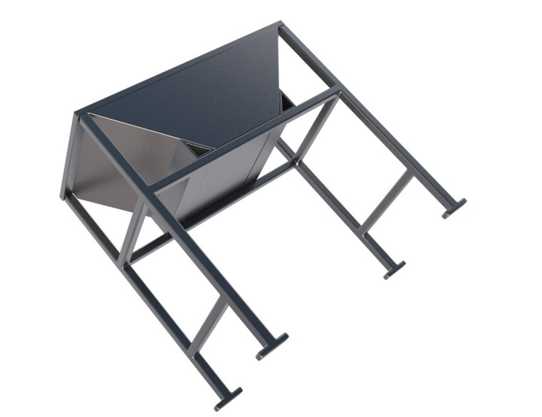 Grain Storage Bins Collection 3D model_9