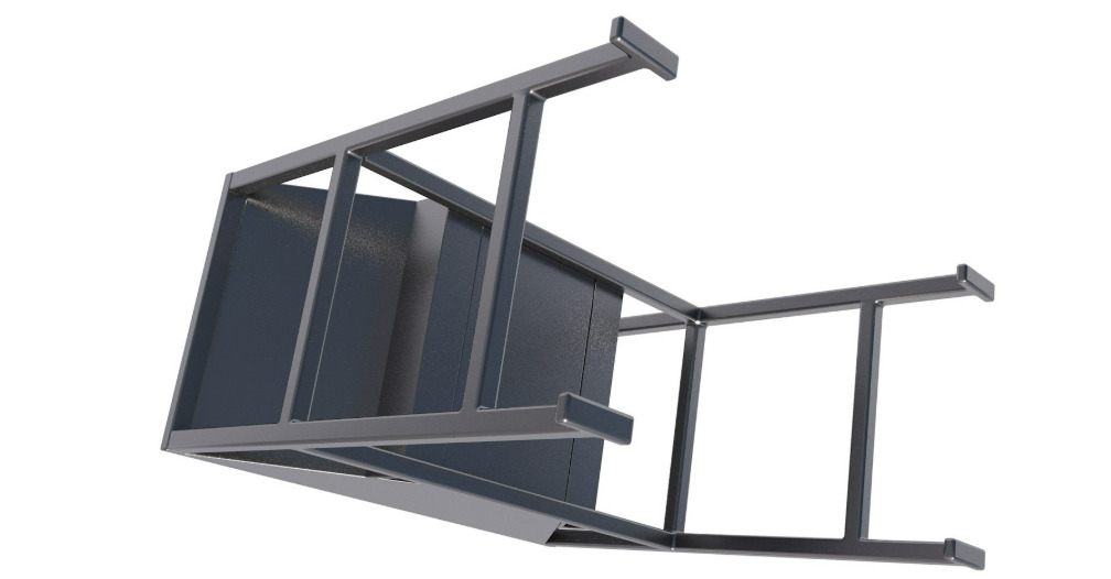 Grain Storage Bins Collection 3D model_11