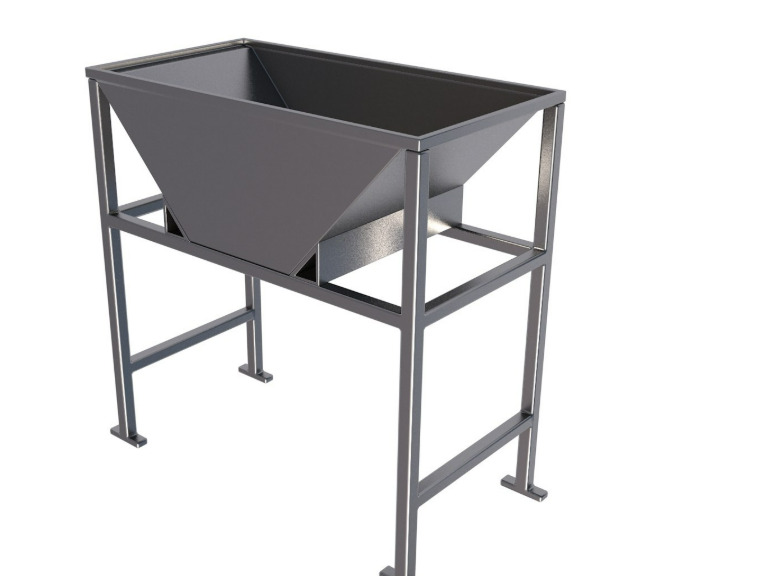 Grain Storage Bins Collection 3D model_15