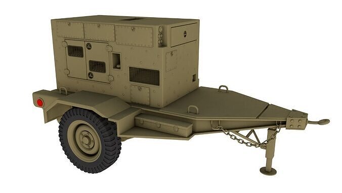 Military Generator 3D model