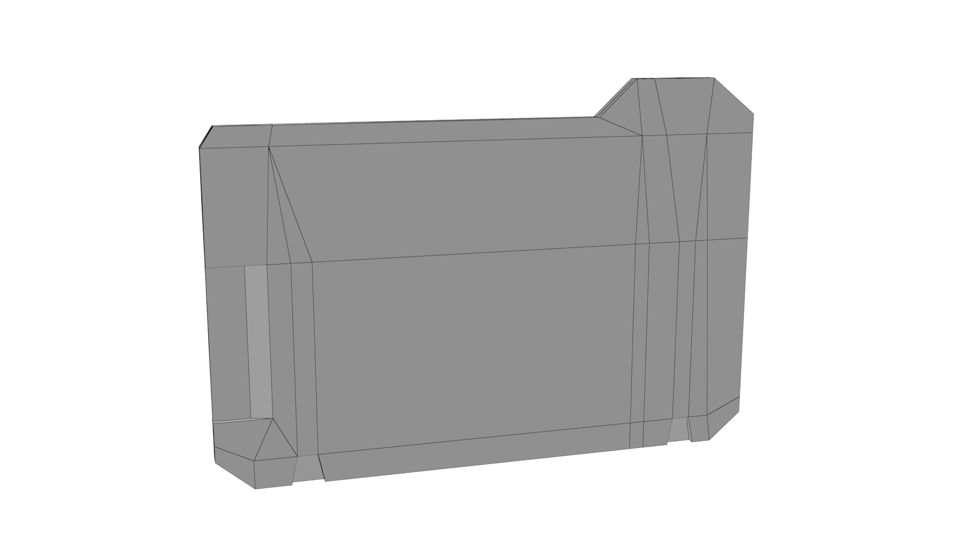 Sci-fi Touchpad 6 Low-poly 3D model_22