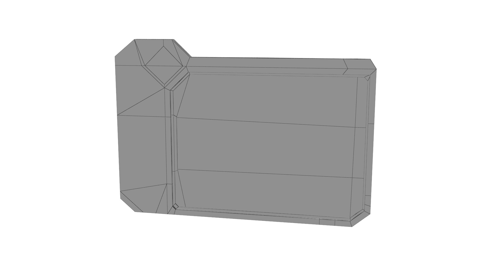 Sci-fi Touchpad 6 Low-poly 3D model_23