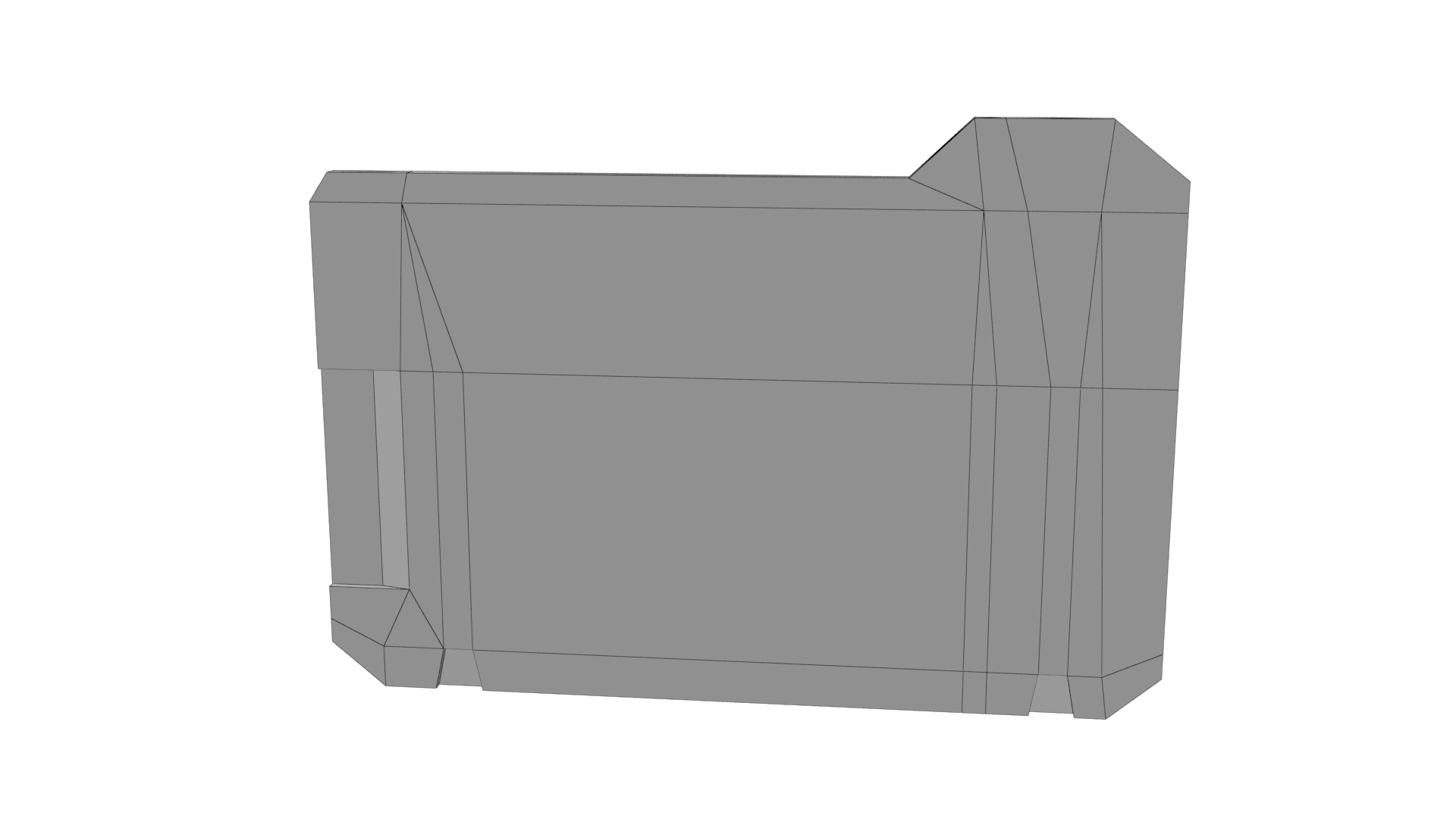 Sci-fi Touchpad 6 Low-poly 3D model_24