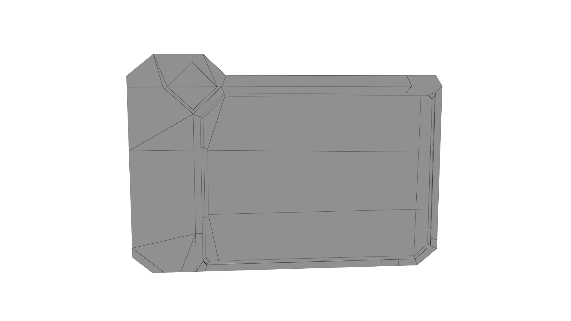 Sci-fi Touchpad 6 Low-poly 3D model_17