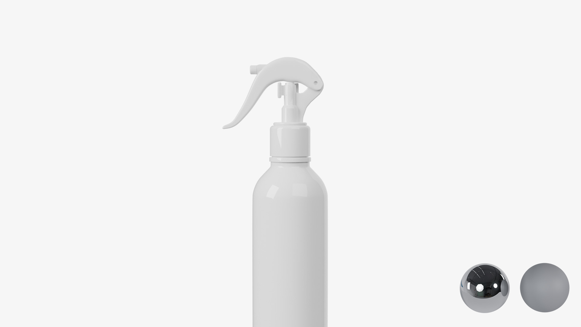 Cosmetic Spray Bottle  Low-poly 3D model_2