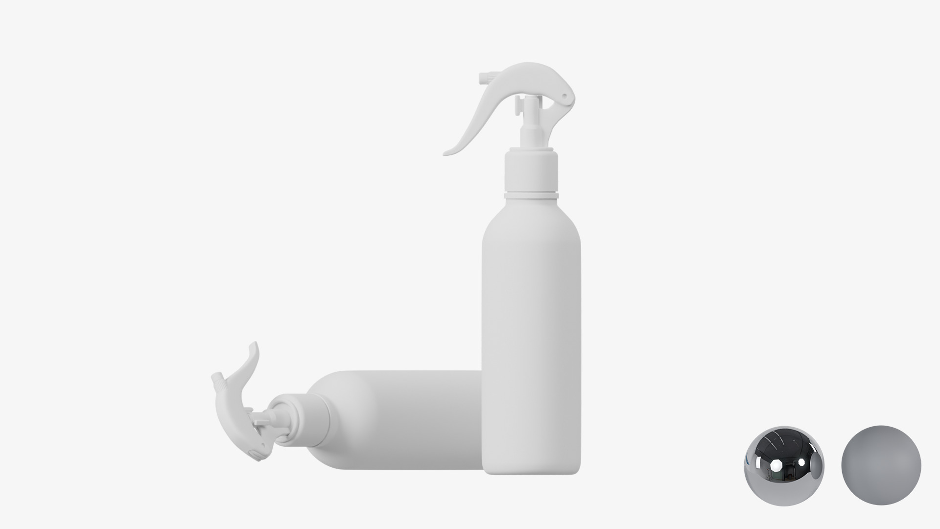 Cosmetic Spray Bottle  Low-poly 3D model_1