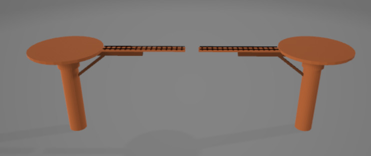 Squid Game Season 3 Jump Rope Game - The dolls are not included Low-poly 3D model_7