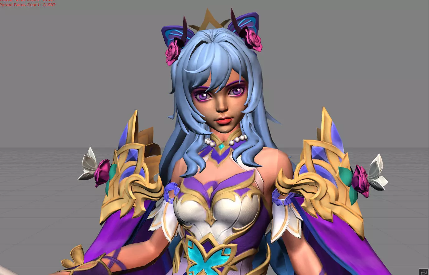 Mathilda Dreambound Pixie Low-poly 3D model