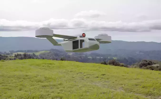 PURE  Kael Tor Light Utility VTOL Multipart 3D Print Free 3D print model