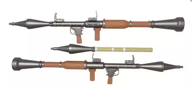 RPG-7 3D model