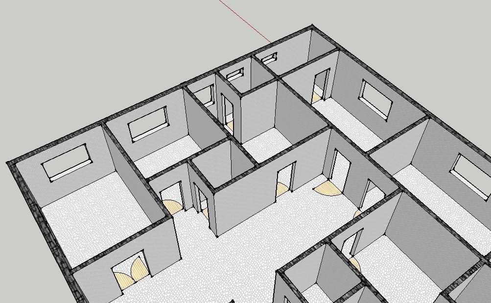 Open Floor Plan 3D model_5