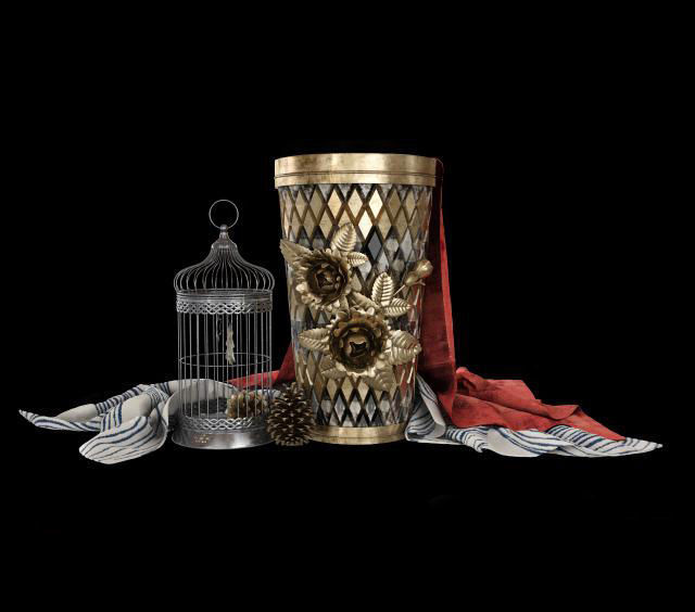 industrial vase Free 3D model_0