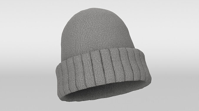 Winter Hat 3 3D model