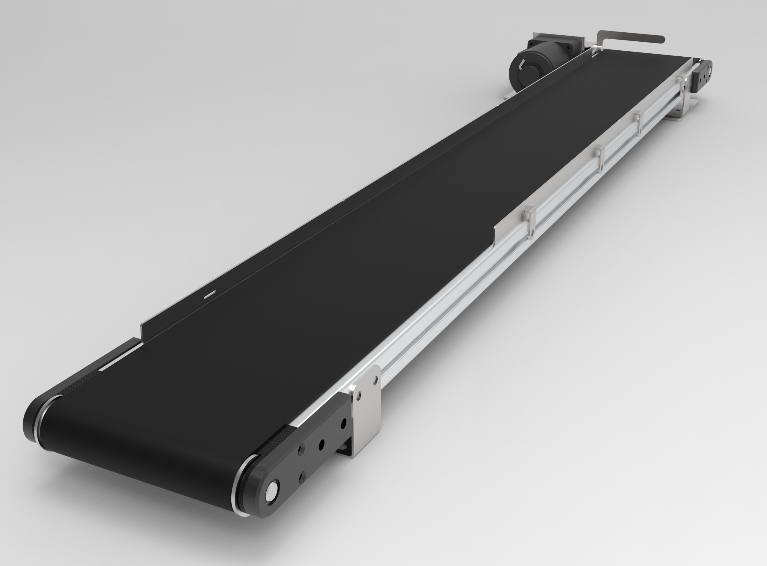 Table Top Belt Conveyor Low-poly 3D model_2