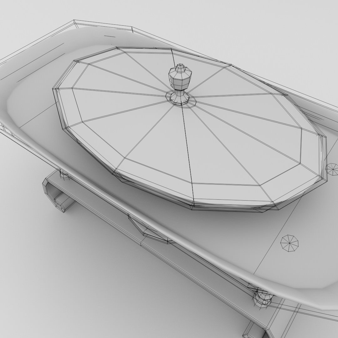 Chafing Dish Stand 3D model_5