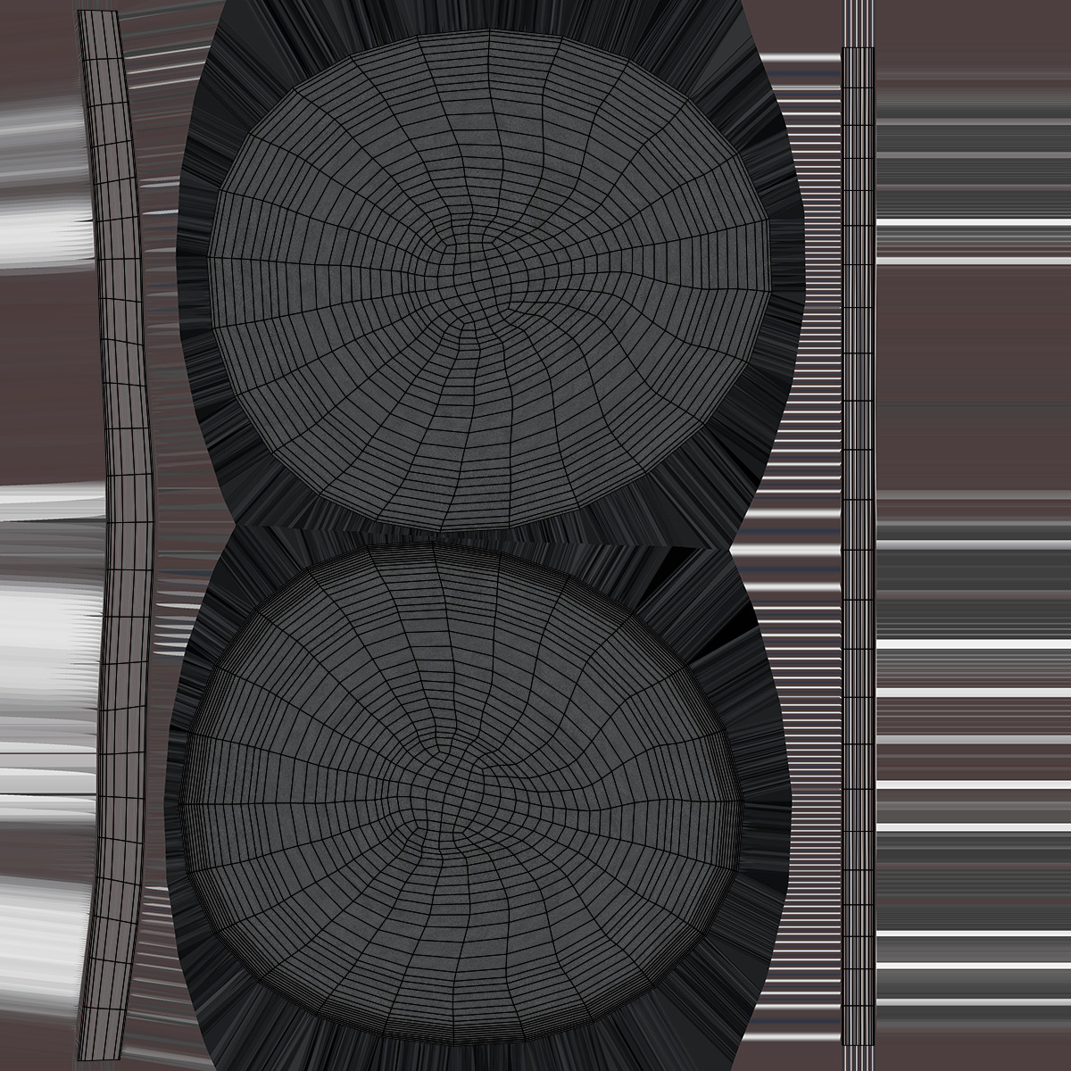 Fedora Hat Low-poly 3D model_14