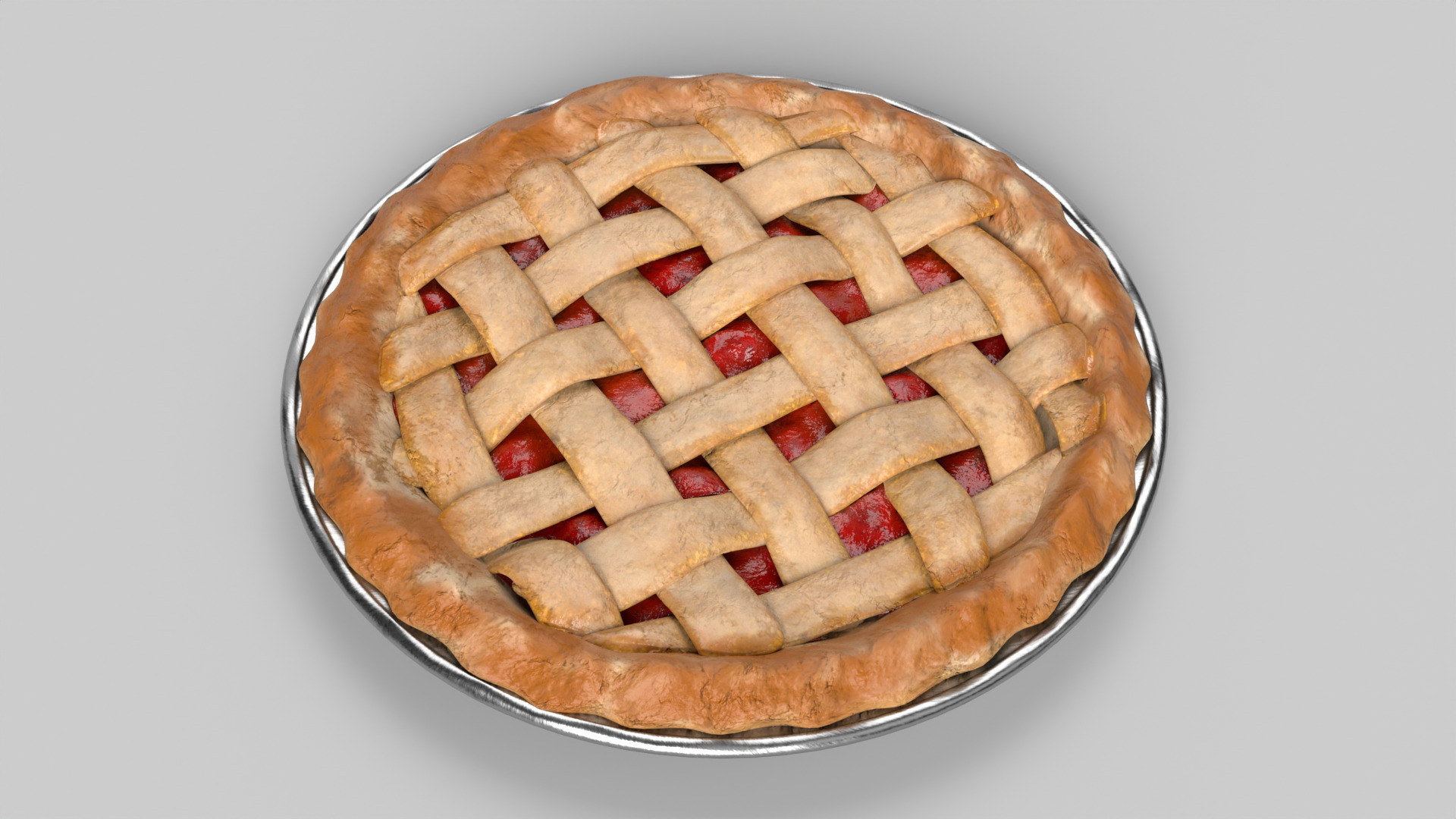 Cherry Pie 3D model_7