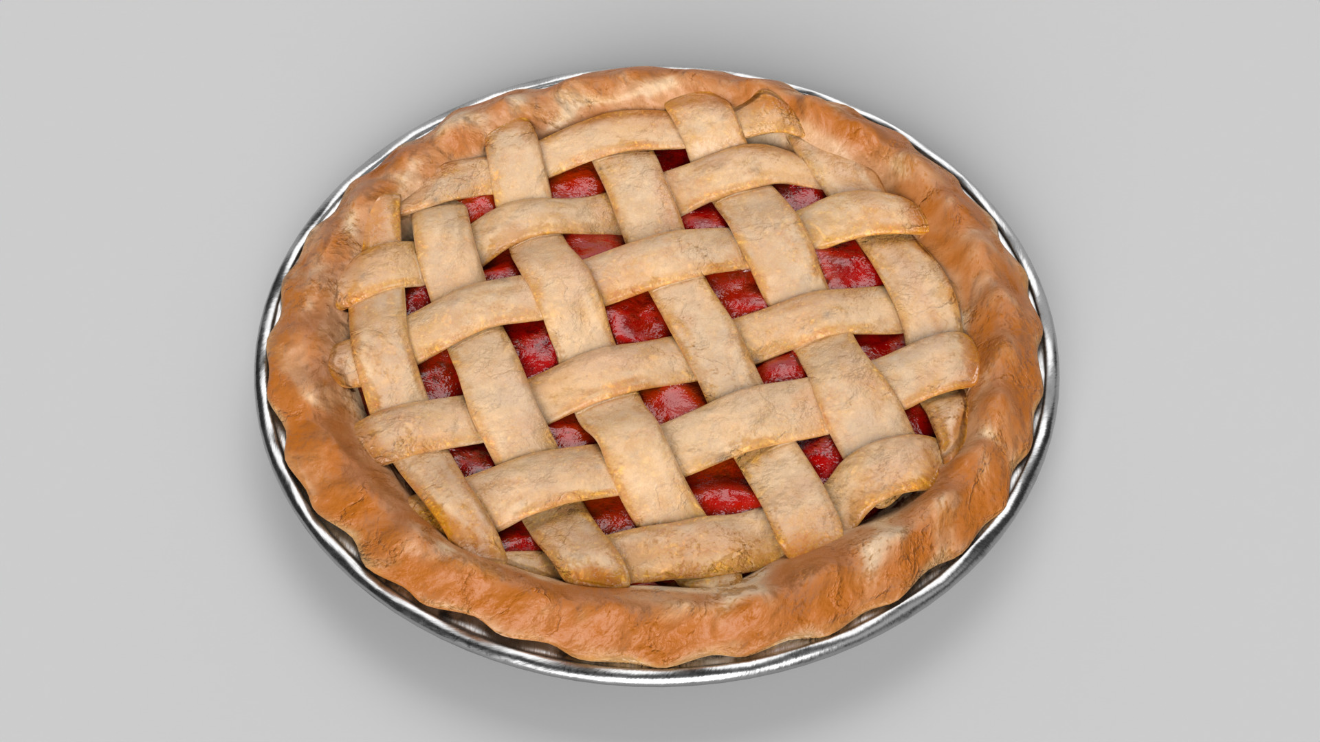 Cherry Pie 3D model_9
