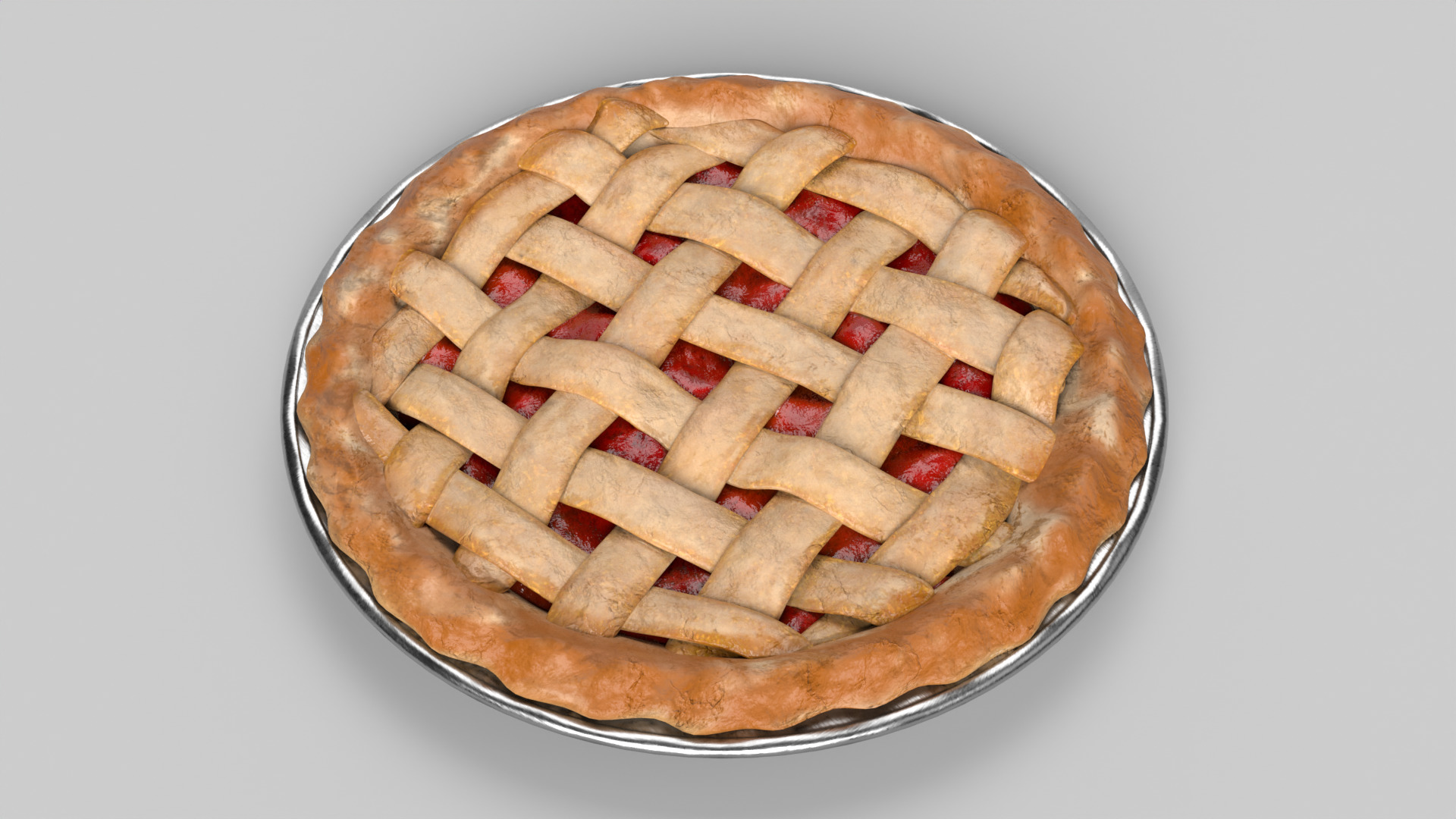Cherry Pie 3D model_10