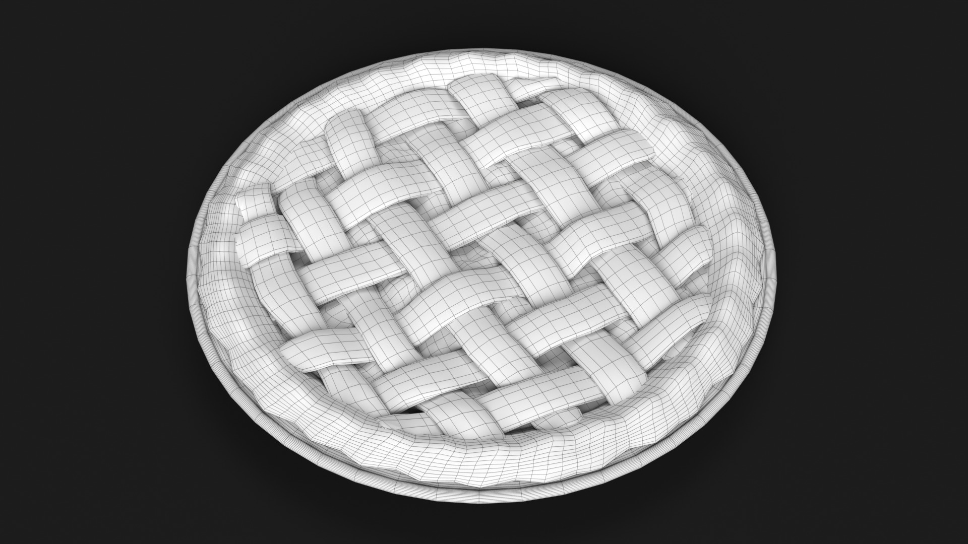 Cherry Pie 3D model_13