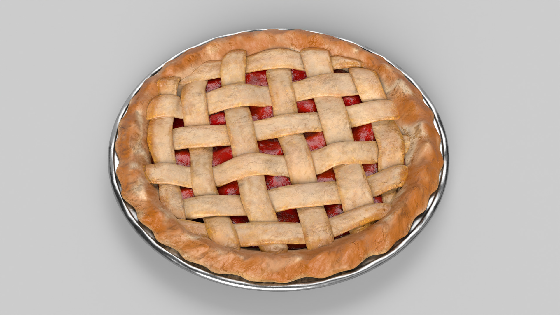 Cherry Pie 3D model_11