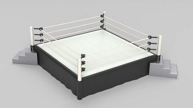 Wrestling Ring 3D model