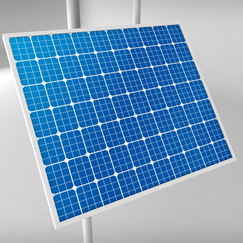 Weather meteo station high detail 3D model_9