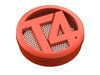 VW T4 Front Badge 3D print model_1