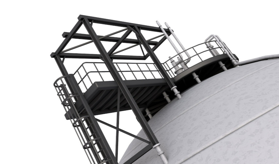 Refinery Module 3D model_7