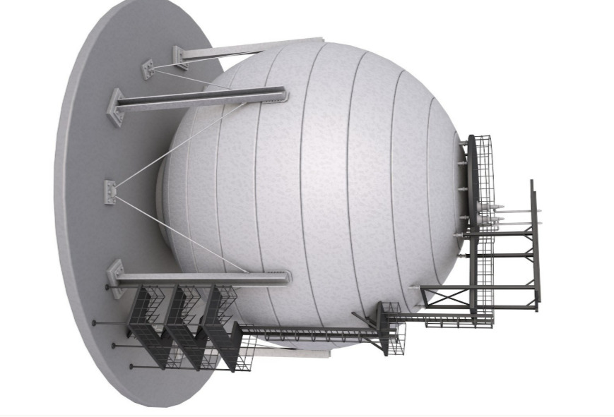 Refinery Module 3D model_3