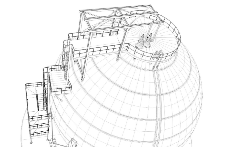 Refinery Module 3D model_10