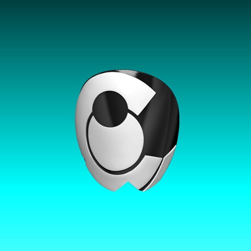 Murderbot Mask 3D Model 3D print model_10