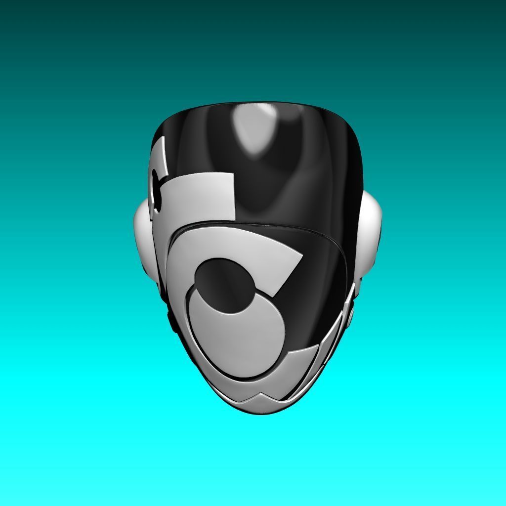 Murderbot Mask 3D Model 3D print model_9