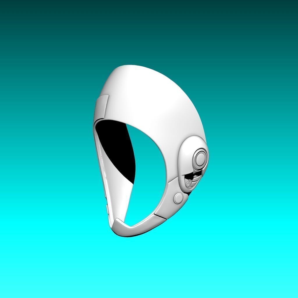 Murderbot Mask 3D Model 3D print model_24