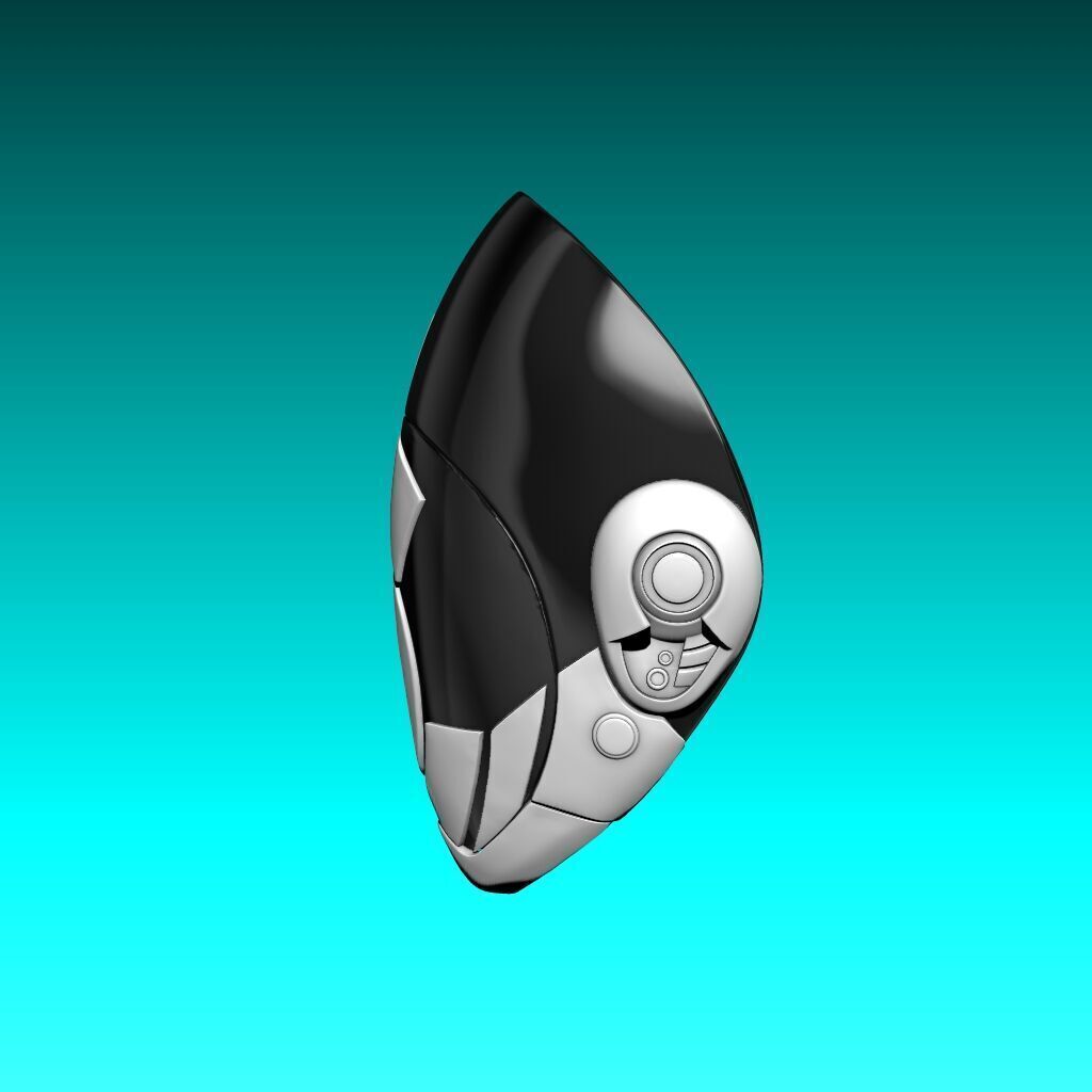 Murderbot Mask 3D Model 3D print model_3