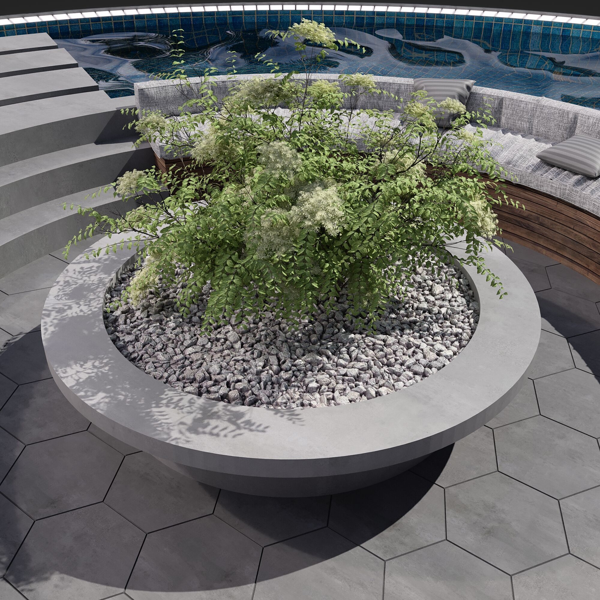 SWIMMING POOL NO79 A 3D model_3