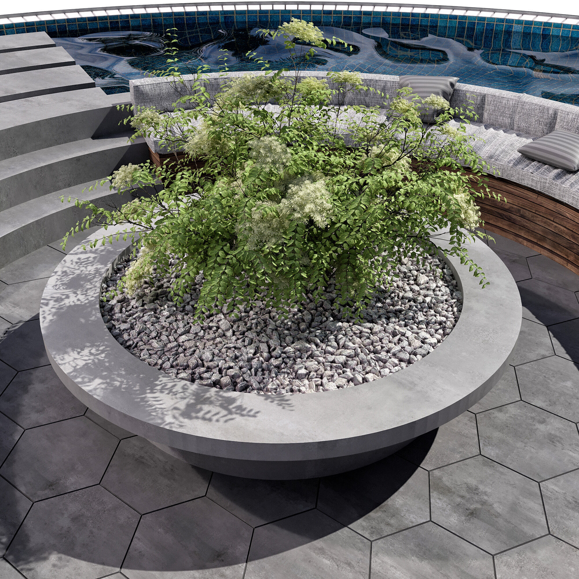 SWIMMING POOL NO79 A 3D model_5